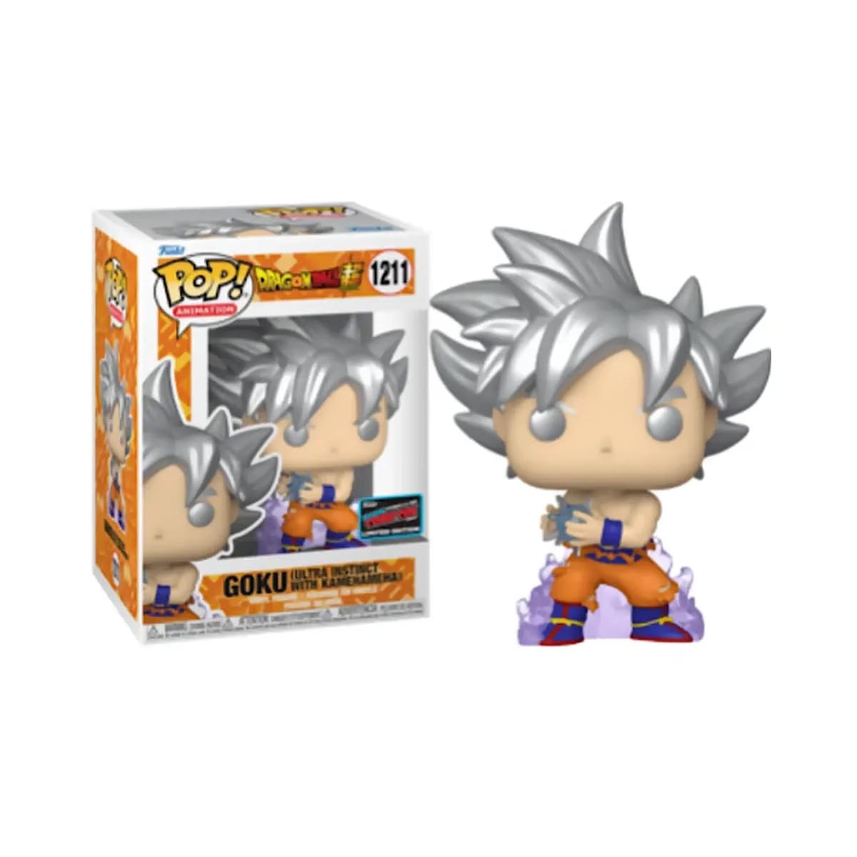Funko Pop! Goku, Ultra Instinct With Kamehameha, 2022 NYCC, #1211