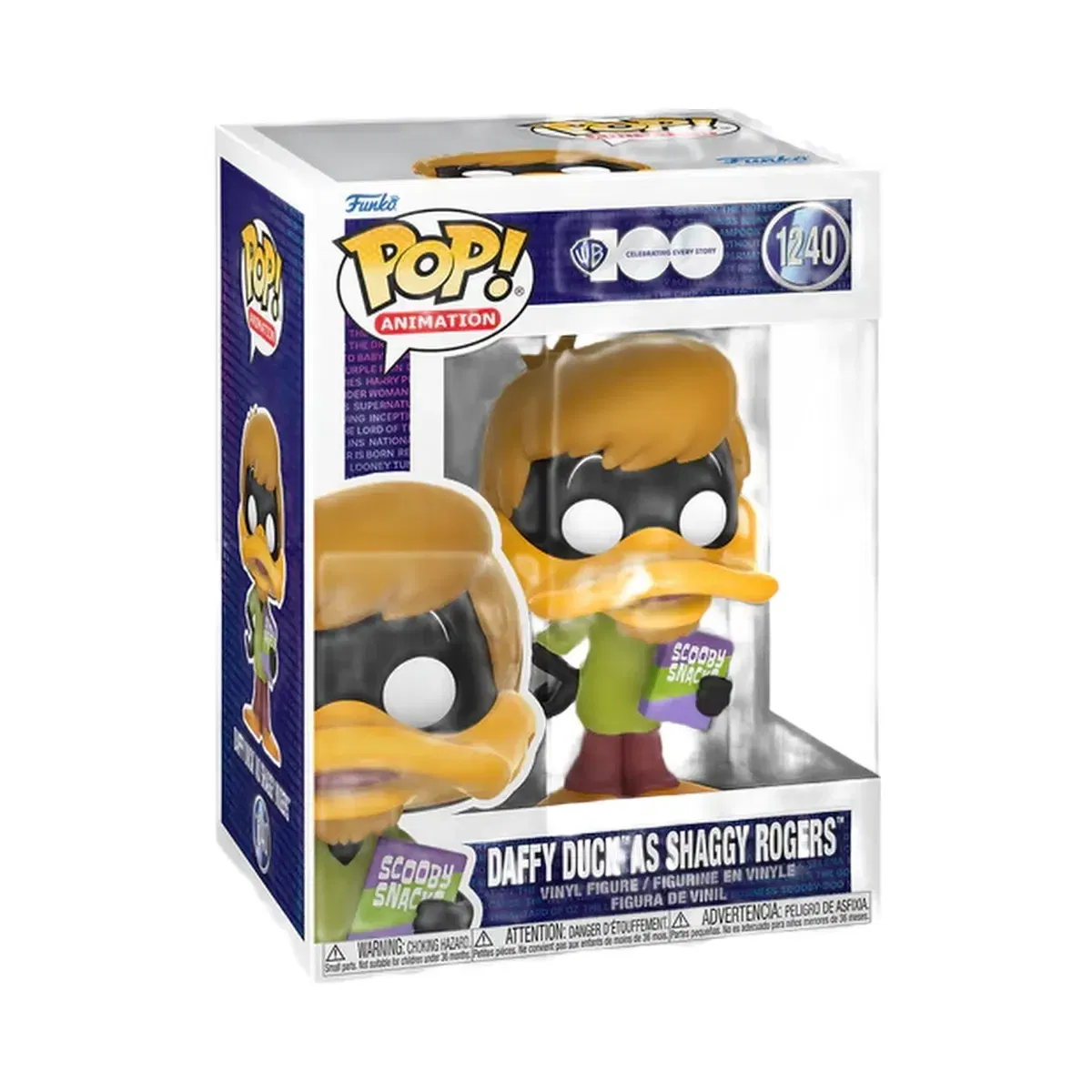 Funko Pop! Looney Tunes x Scooby-Doo Daffy Duck as Shaggy Rogers #1240
