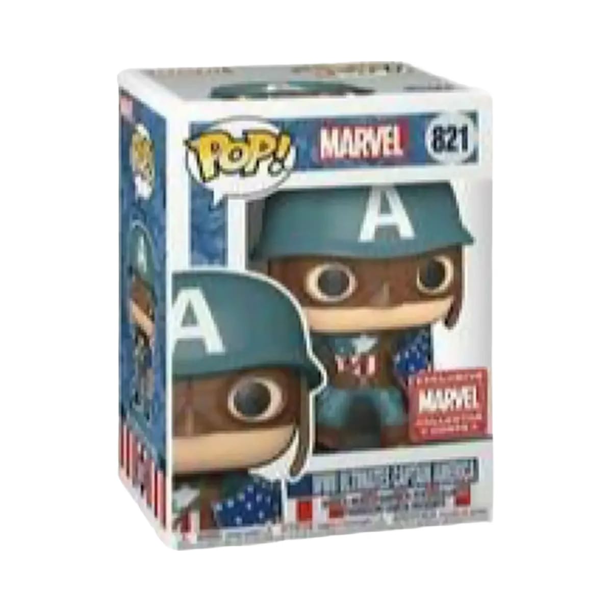 Funko Pop! WWII Ultimates Captain America, Collector Corps Exclusive, #821