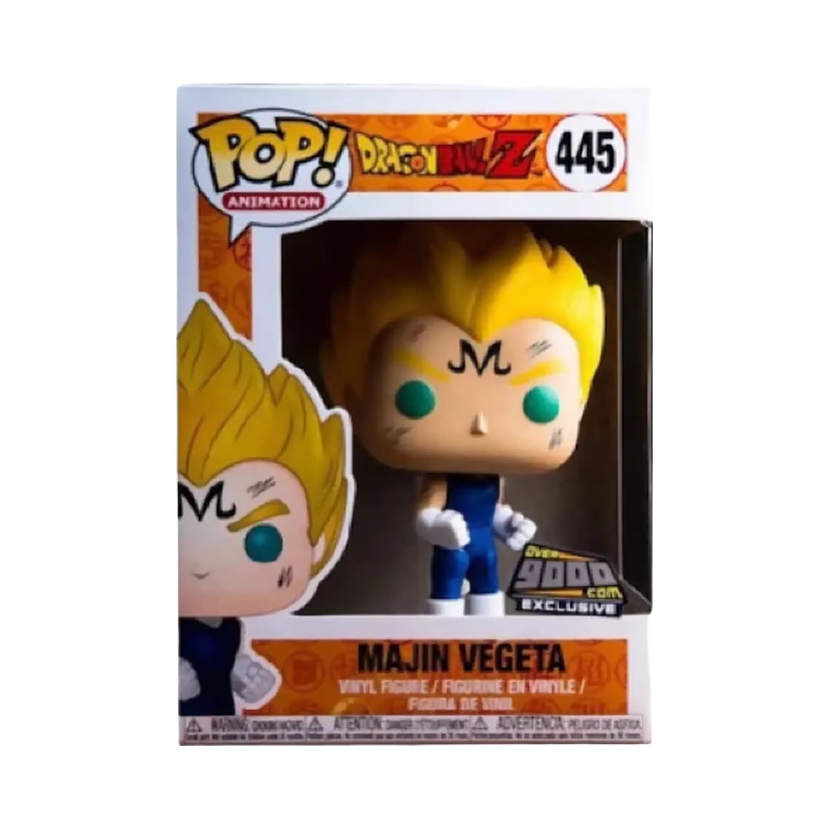 Funko Pop! Majin Vegeta, Over9000.com Exclusive, #445