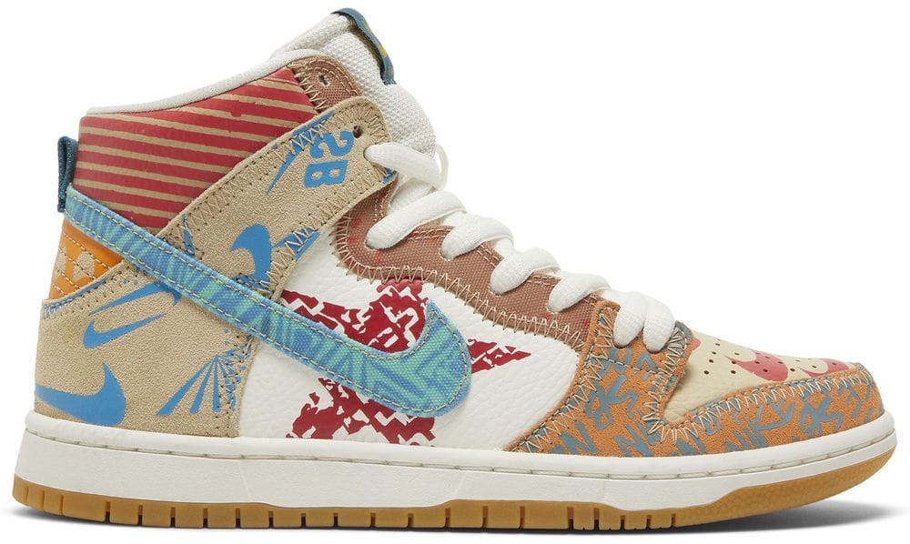 Thomas Campbell x Nike SB Dunk High What The