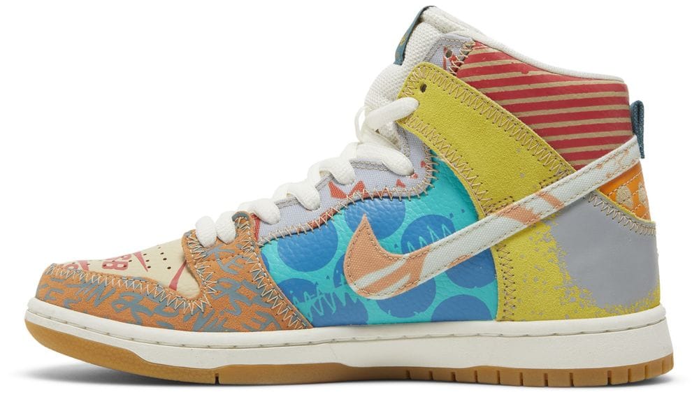 Thomas Campbell x Nike SB Dunk High What The