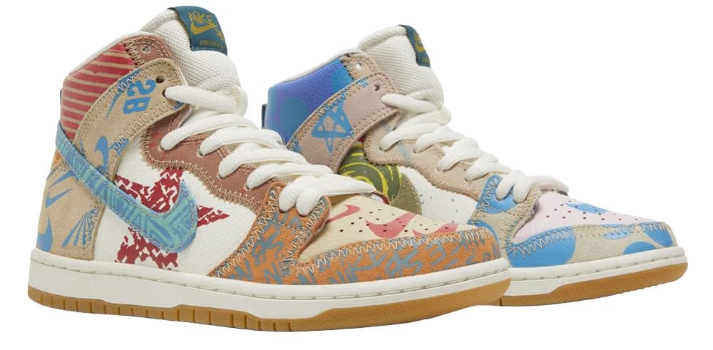 Thomas Campbell x Nike SB Dunk High What The