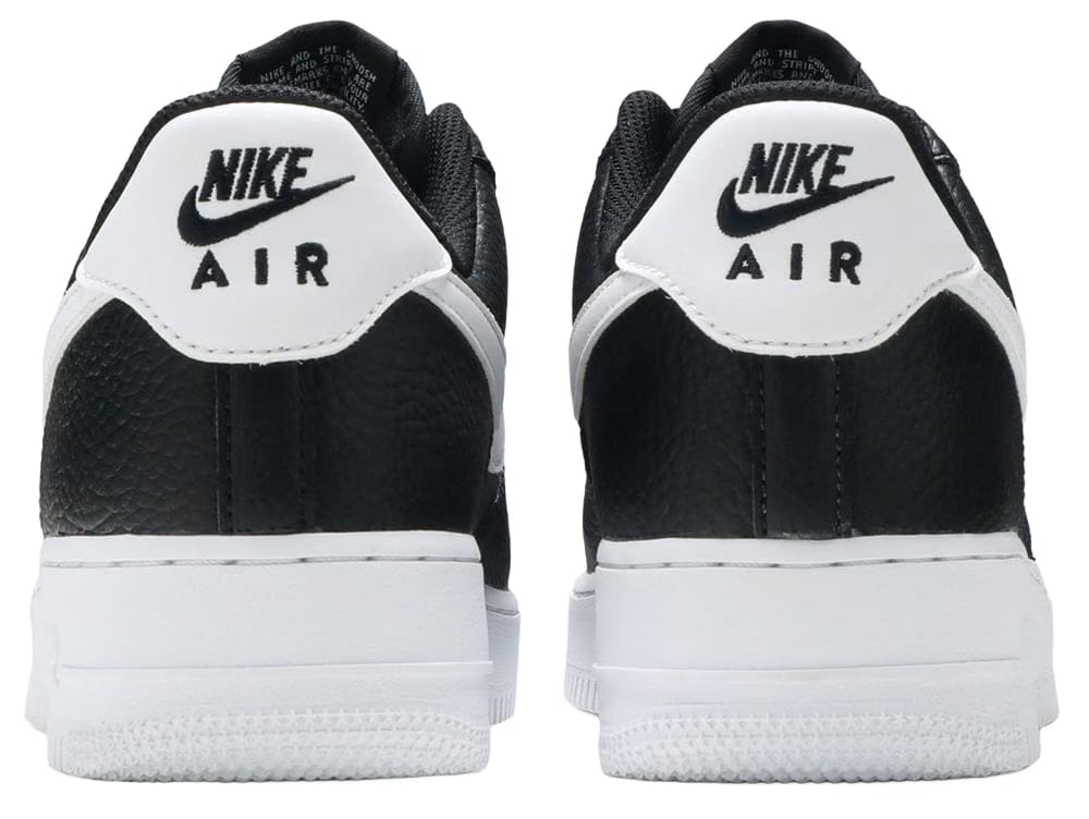 Nike Air Force 1 '07 Black White Tumbled