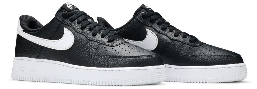 Nike Air Force 1 '07 Black White Tumbled