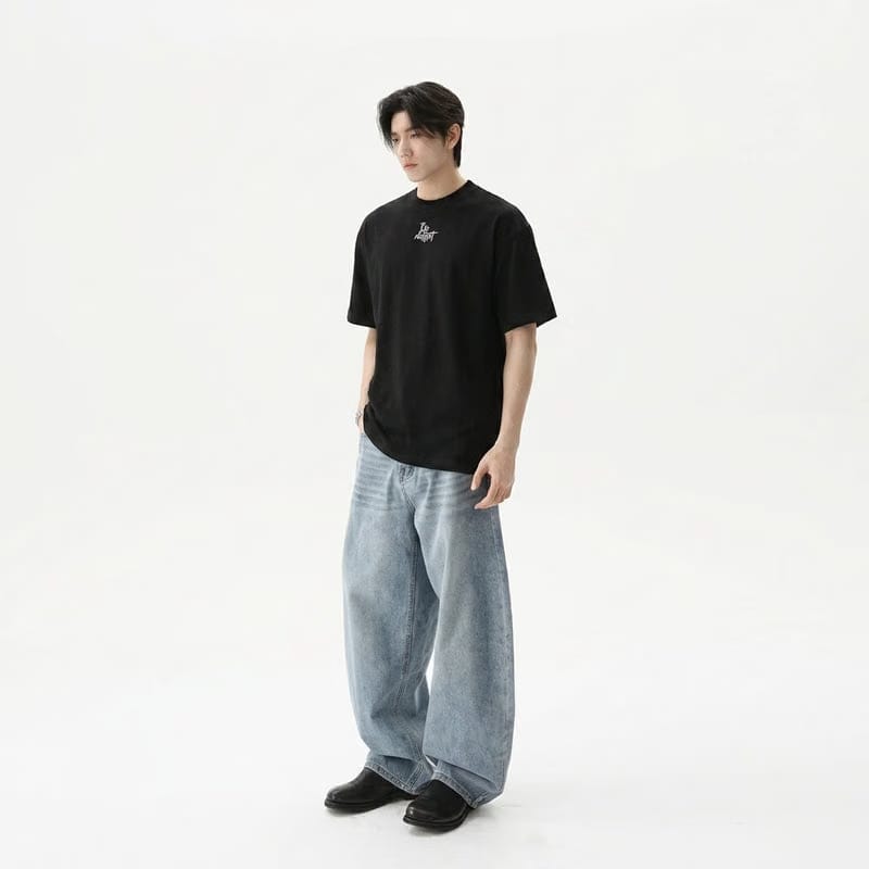 404 Be Autyst Black T-Shirt