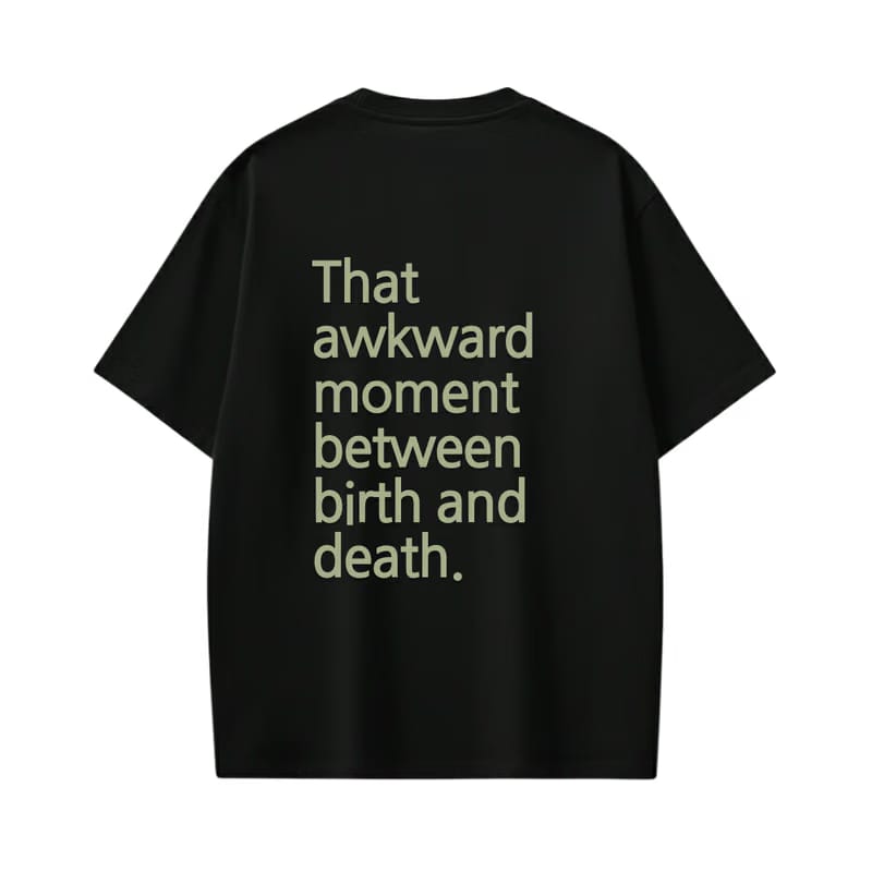 Birth & Death Be Autyst Black T-Shirt
