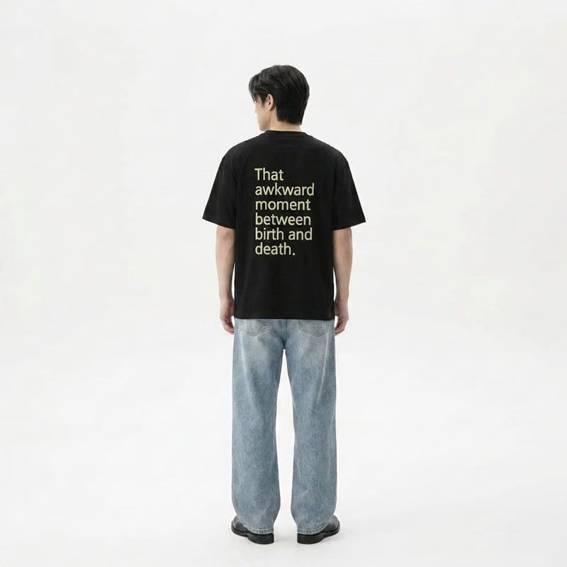 Birth & Death Be Autyst Black T-Shirt