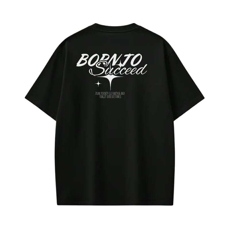 Born To Succeed Be Autyst Black T-Shirt