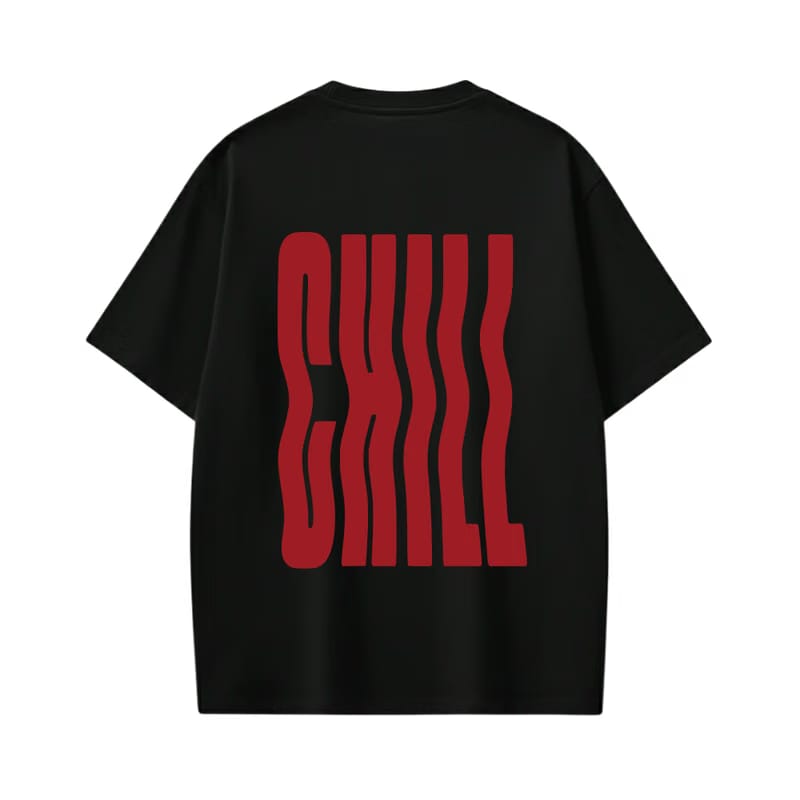 Chill Be Autyst Black T-Shirt