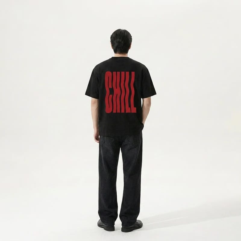 Chill Be Autyst Black T-Shirt