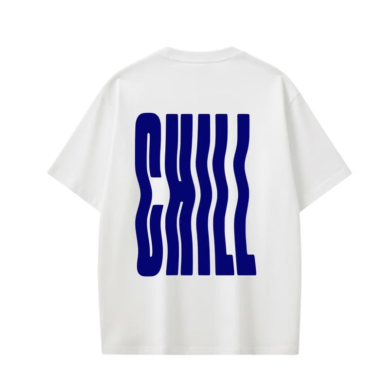Chill Be Autyst White T-Shirt