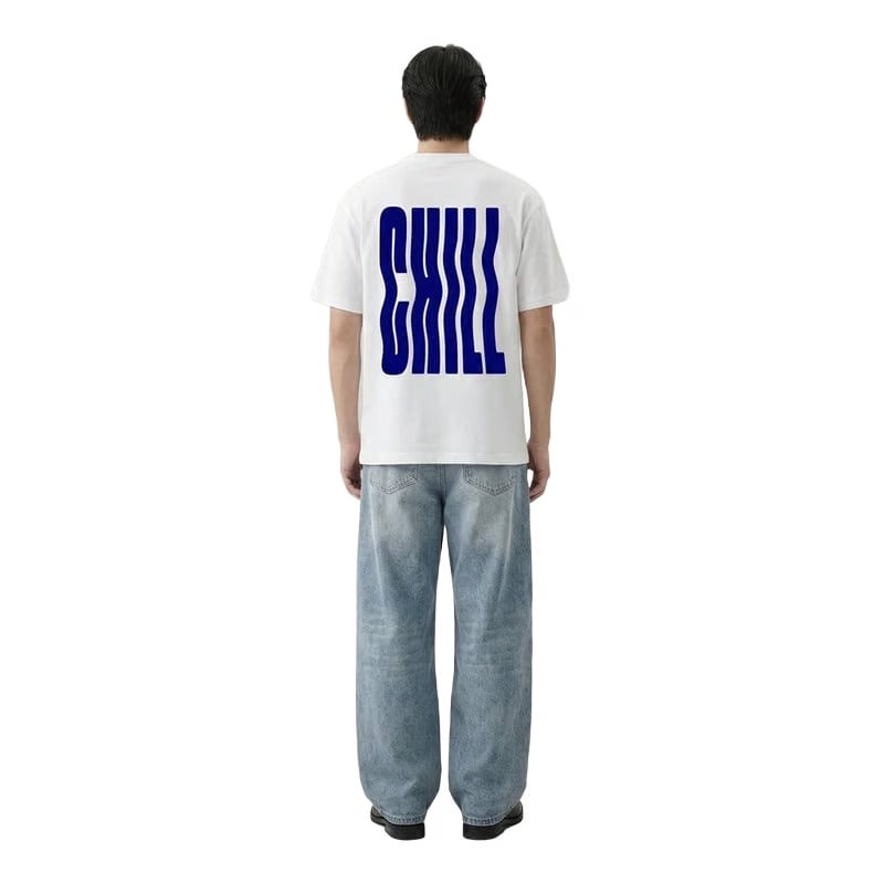 Chill Be Autyst White T-Shirt