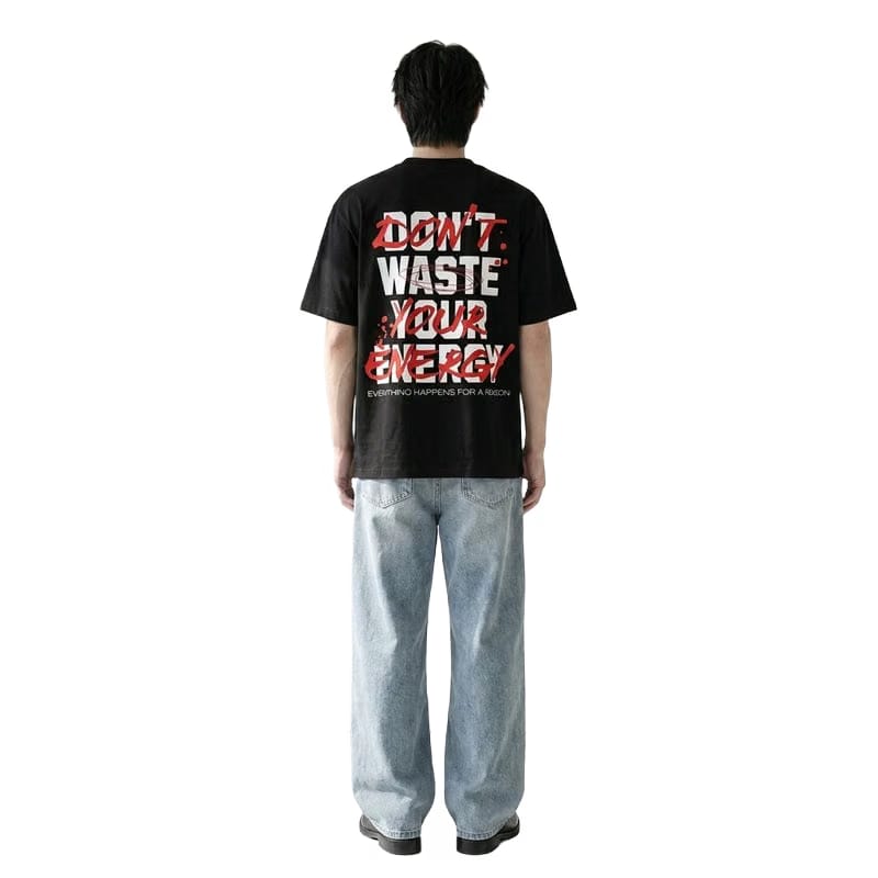 Don_T Waste Be Autyst Black T-Shirt