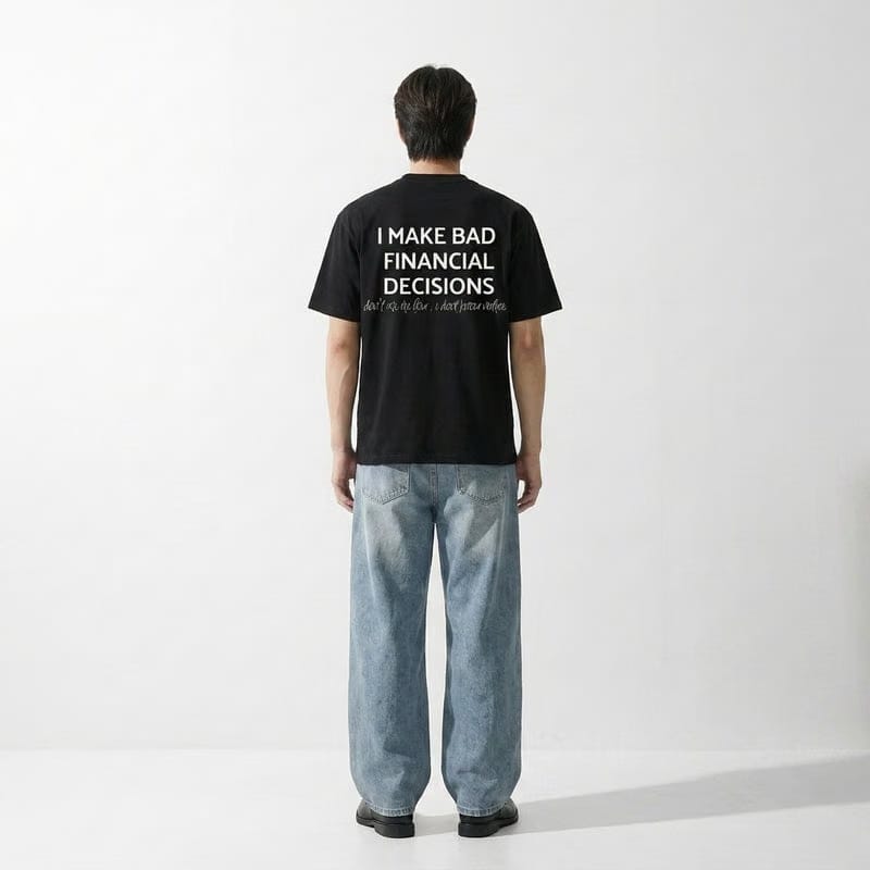Financial Be Autyst Black T-Shirt