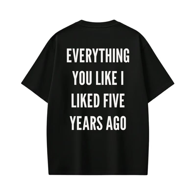 Five Years Be Autyst Black T-Shirt