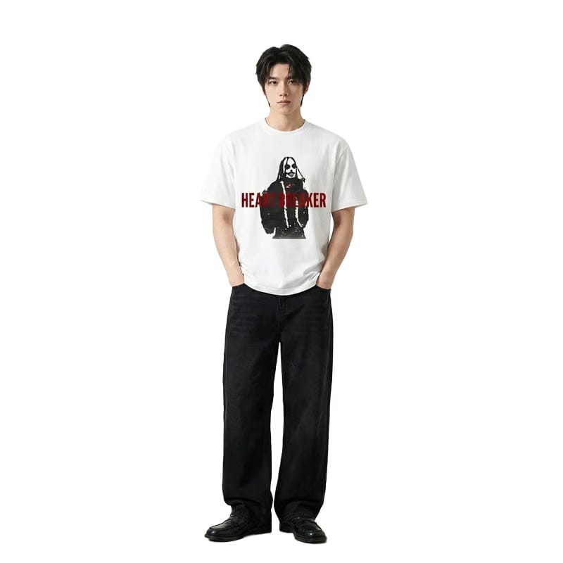 Heart Breaker Be Autyst White T-Shirt