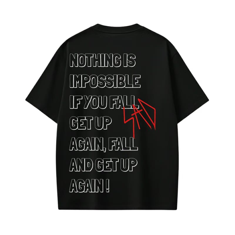 Sad Be Autyst Black T-Shirt