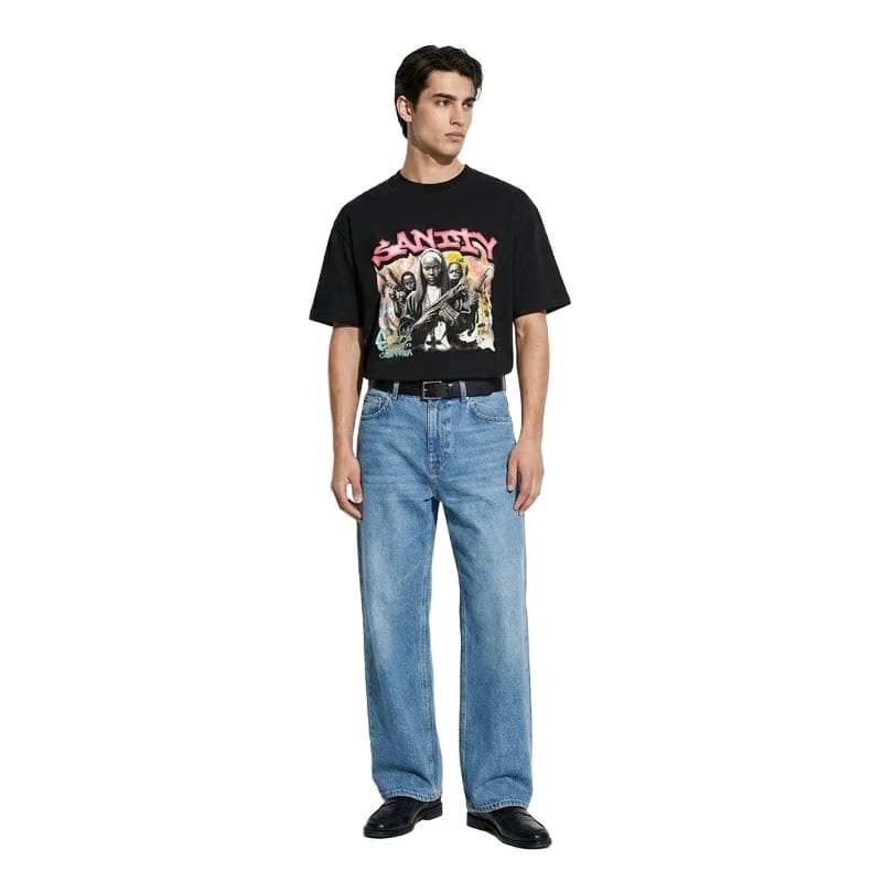 Sanity Be Autyst Black T-Shirt