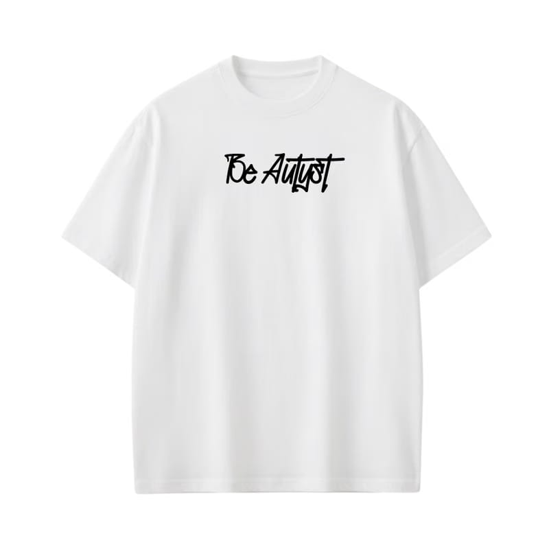 Skull Be Autyst White T-Shirt