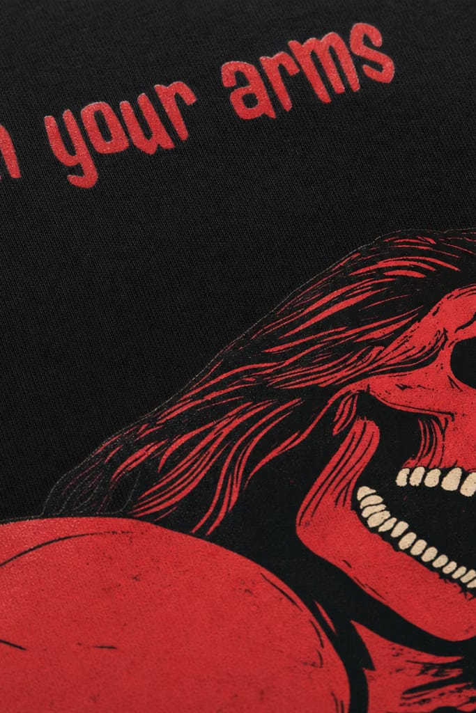 Deadly in Your Arms Voyd Black T-shirt