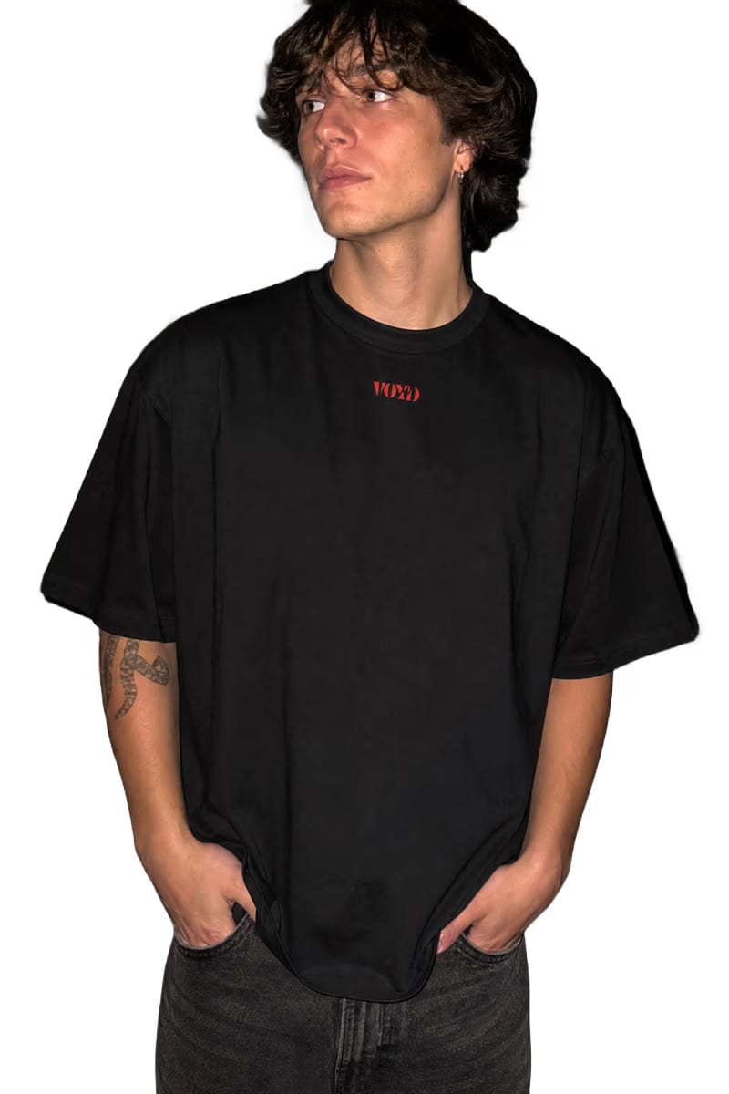 Deadly in Your Arms Voyd Black T-shirt