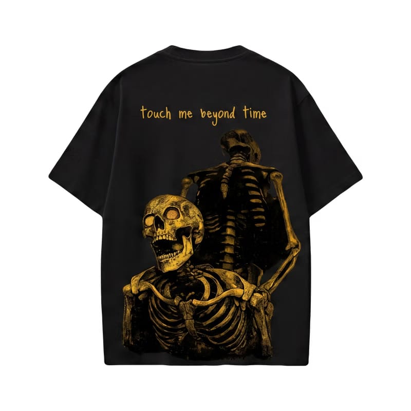 Touch Me Beyond Time Voyd Black T-shirt