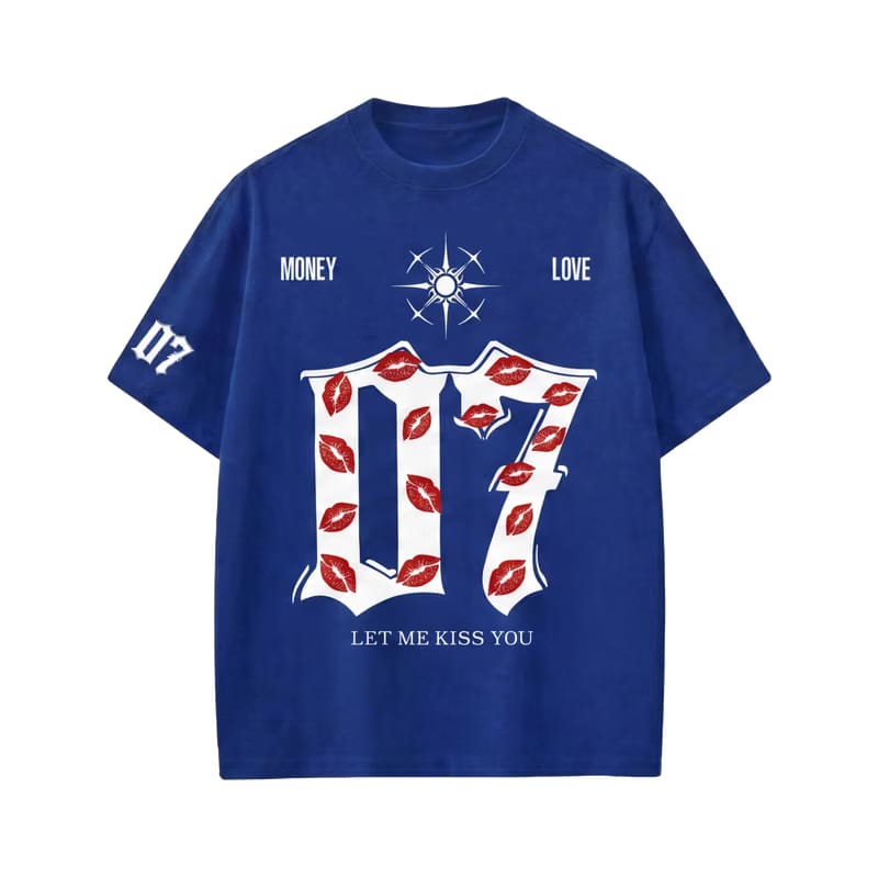 Voyd Lovers in Noir Blue T-shirt