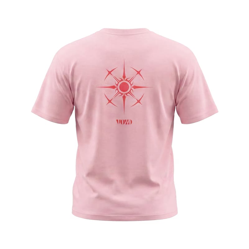Voyd Lovers in Noir Pink T-shirt