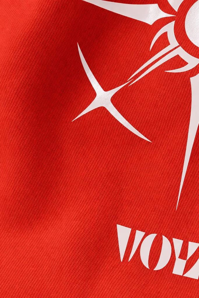 Voyd Lovers in Noir Red T-shirt