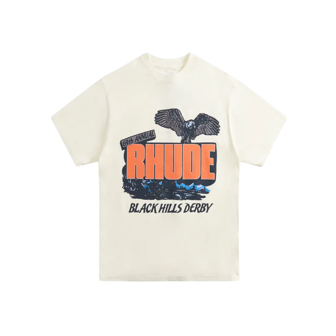 Black Hills Rally T-Shirt Vintage White