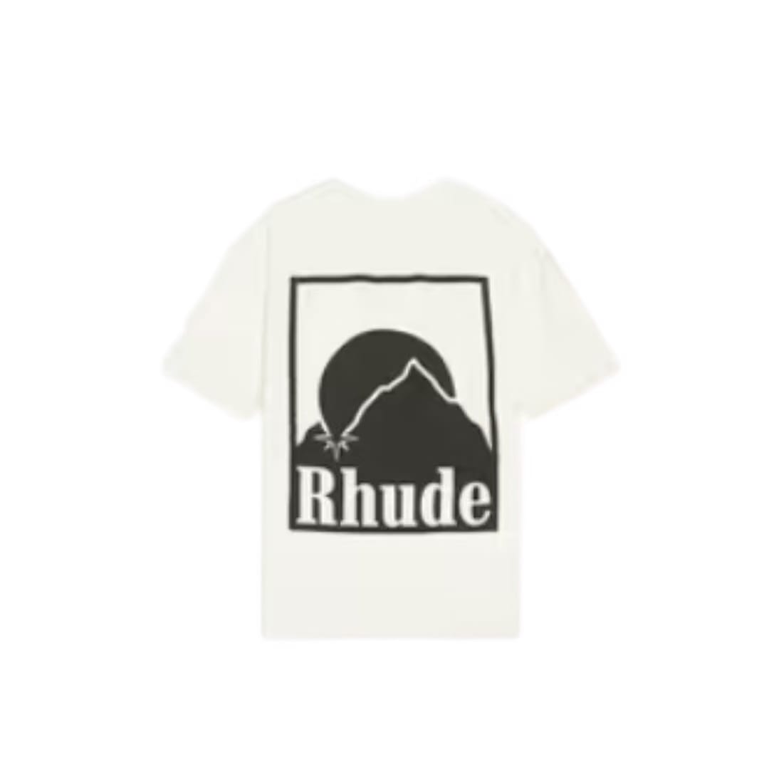 Rhude Moonlight Badge T-Shirt White