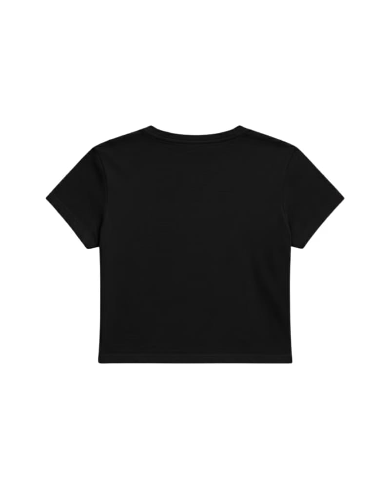 STRESSED OUT BABY TEE - BLACK