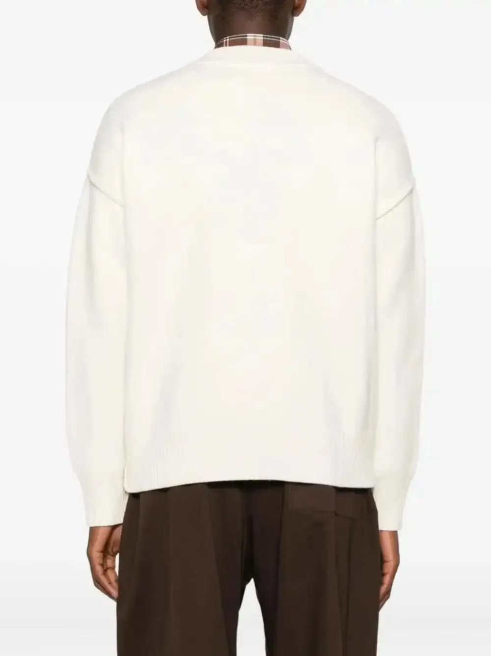 Ami De Coeur wool cardigan off-white