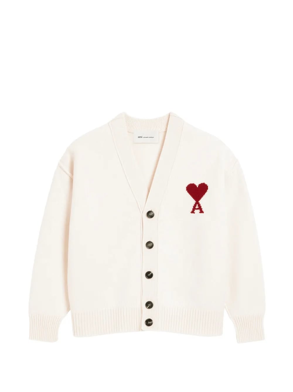 Ami De Coeur wool cardigan off-white