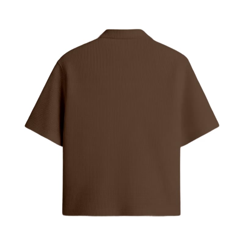 Waffle Shirt Brown