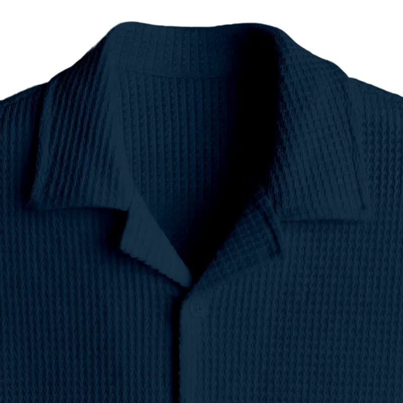 Waffle Shirt Teal