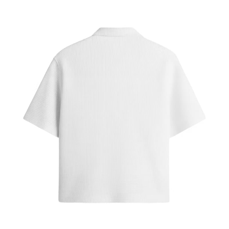 Waffle Shirt White