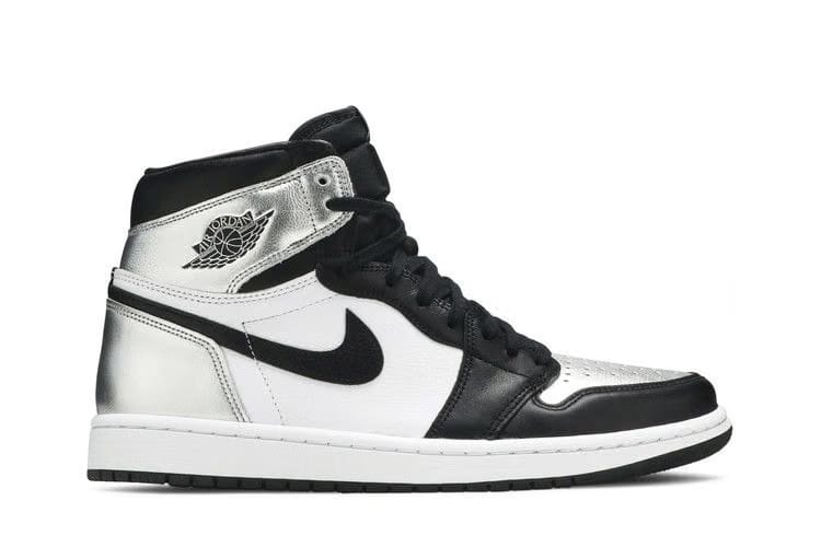 Air Jordan 1 Retro High OG Silver Toe