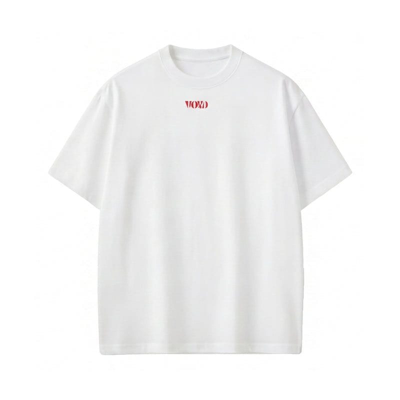 Deadly in Your Arms Voyd White T-shirt