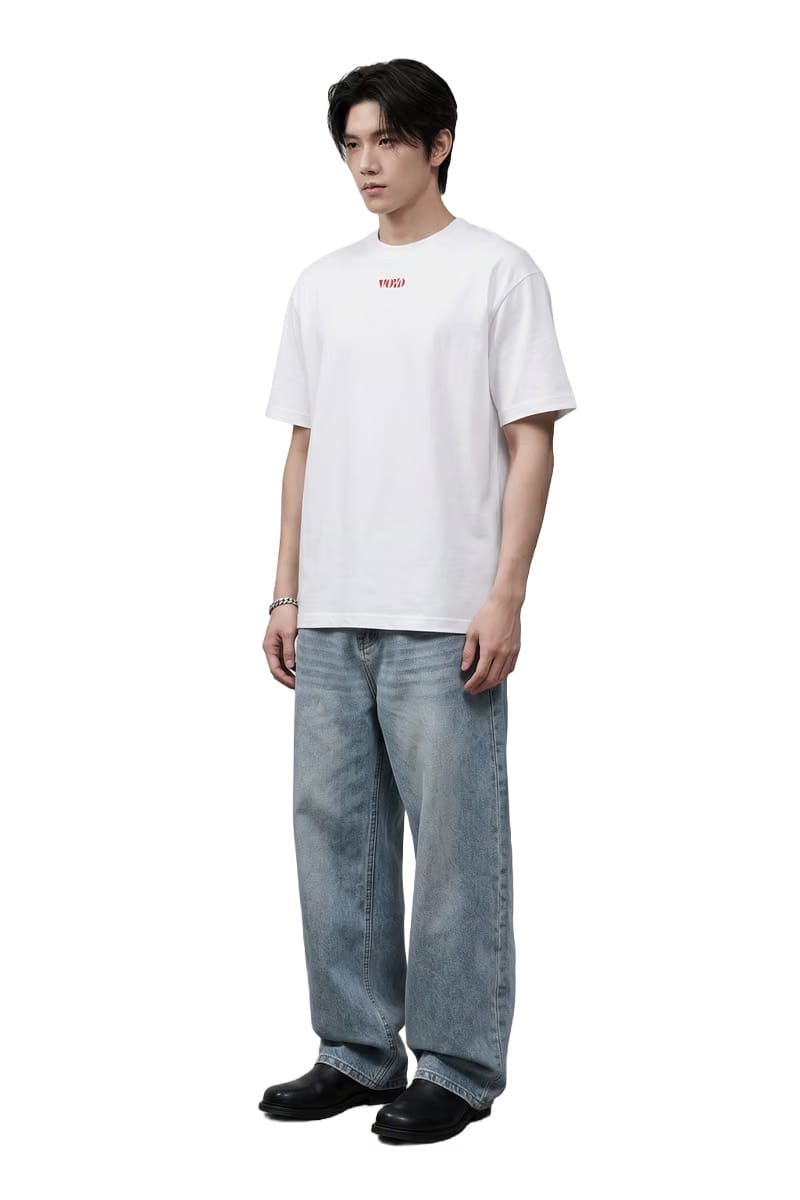 Deadly in Your Arms Voyd White T-shirt