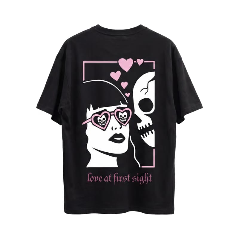 Love at First Sight Voyd Black T-shirt