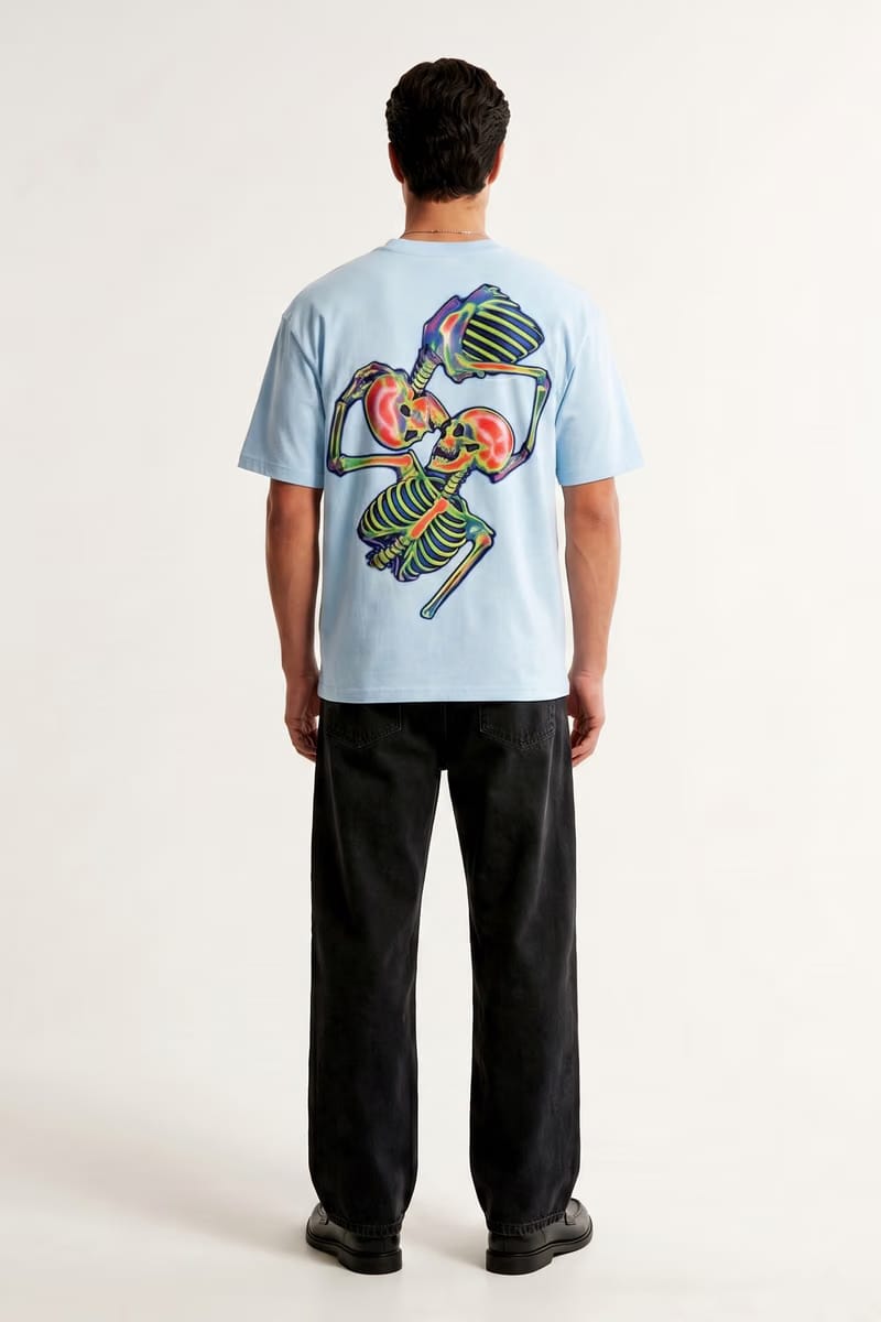 Love Me Till I Fade Voyd Light Blue T-shirt