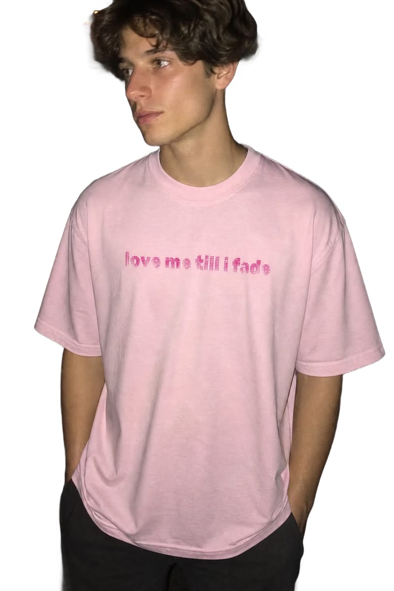 Love Me Till I Fade Voyd Pink T-shirt