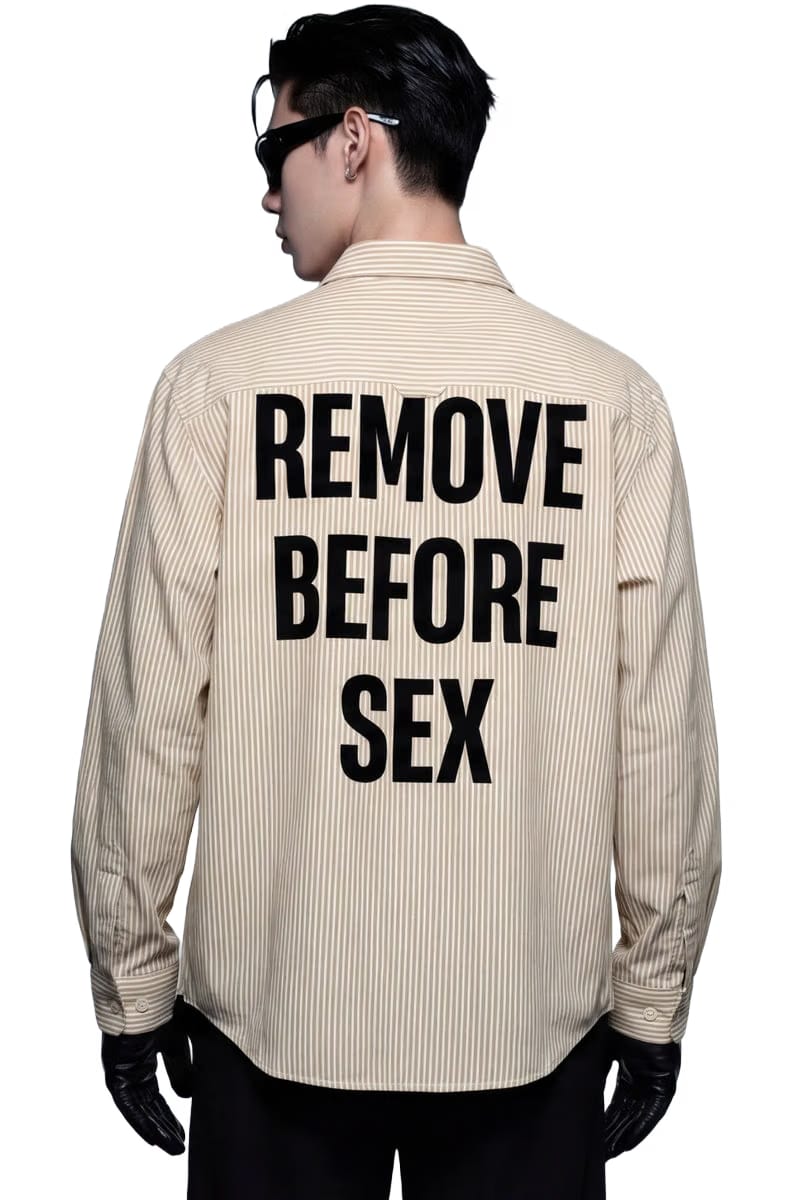Forfksake Warning Label Shirt