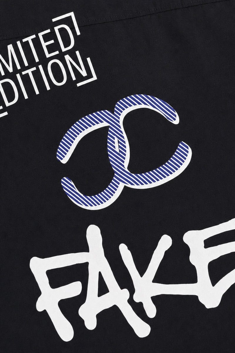 Forfksake Limited Edition Fake Bowling Shirt Black