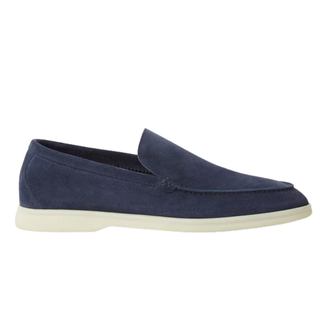 Loro Piana Summer Walk Loafer Dark Deep Sea (W1JT)