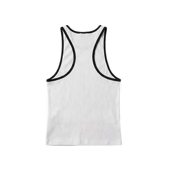 Gymbrat Contrast Men Gray Tank