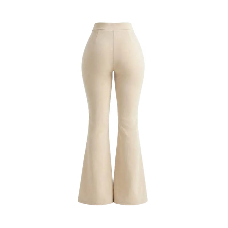 Gymbrat Flared Cream Pant