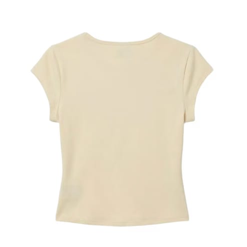 Gymbrat Women Butter Yellow Tee